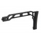 5KU SS-8R Skeleton stock with 1913 mount - Black 5KU-327